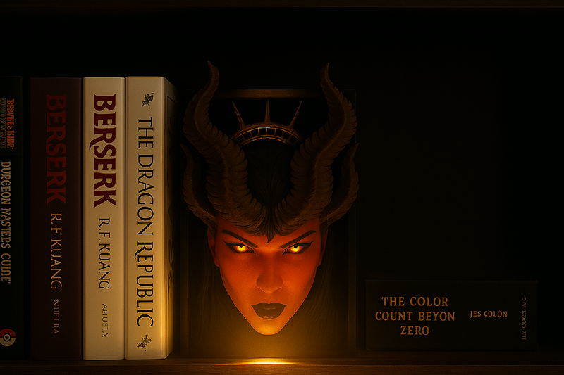Dê Vida à Sua Biblioteca: Como Decorar com o Book Nook Succubus da 3Decor