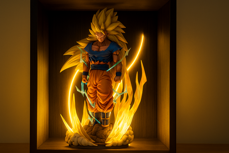 Liberte o Poder SSJ3: Como Decorar Seu Espaço com o Goku - Kaidan