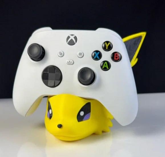 Suporte de Controle Jolteon Pokémon Xbox Playstation | Decoração Gamer