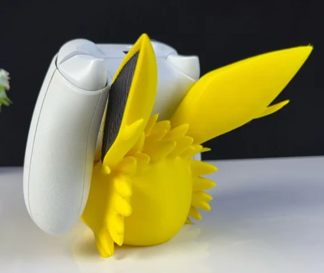Suporte de Controle Jolteon Pokémon Xbox Playstation | Decoração Gamer