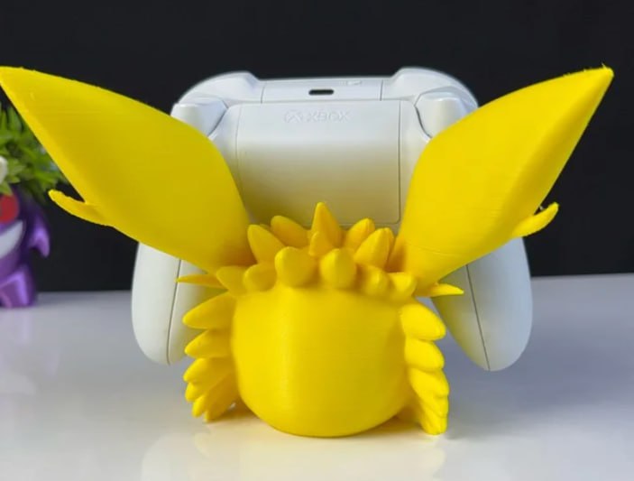 Suporte de Controle Jolteon Pokémon Xbox Playstation | Decoração Gamer
